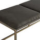 Alley Rustic Bronze / Piccolo Pebble Bench
